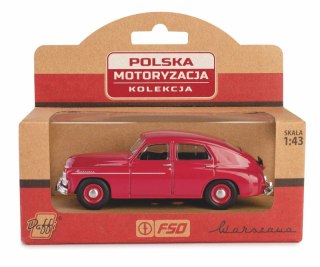 PRL Warszawa M20 bordowy w skali 1:43