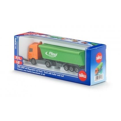 Ciężarówka z naczepą i plandeką Siku Super S1796