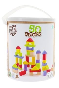 Klocki drewniane 50 szt. 61687