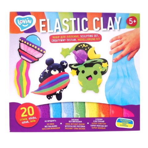Masa plastyczna lekka TM Lovin Elastic Clay