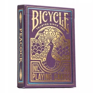 Karty do gry Bicycle Purple Peacock