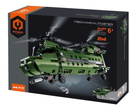 Klocki iM.Master 2w1 Wojskowy Transporter 393 elementy