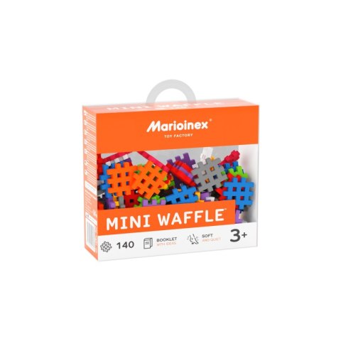 Klocki konstrukcyjne Waffle mini 140 elementów