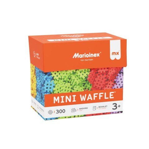Klocki konstrukcyjne Waffle mini 300 elementów