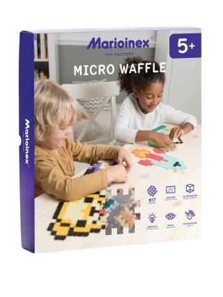 Klocki konstrukcyjne micro 817 elementów