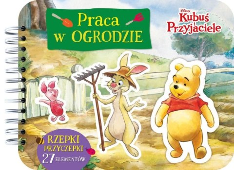 Praca w ogrodzie. Disney Kubuś i Przyjaciele. Rzepki-przyczepki