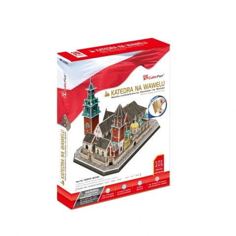 Puzzle 101 3D Katedra na Wawelu