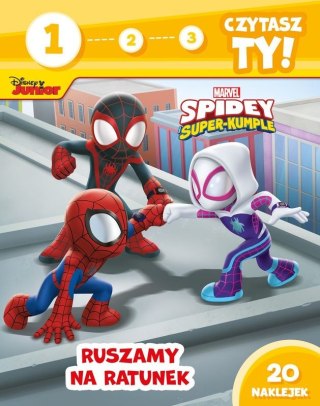 Spidey i superkumple. Ruszamy na ratunek. Marvel. 1, 2, 3, czytasz ty! Poziom 1