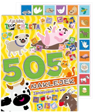 Zamieszanie na wsi. A ja lubię zwierzęta. 505 naklejek