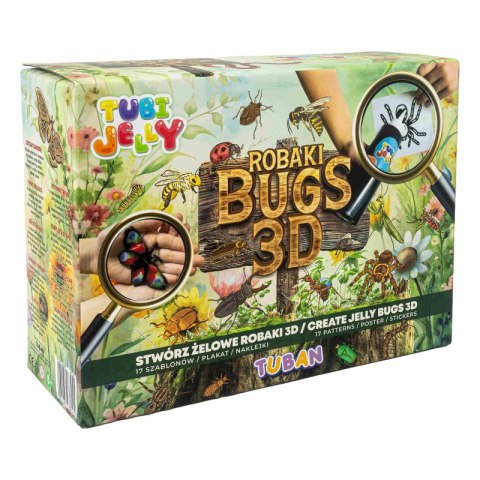 Zestaw Tubi Jelly Robaki 3D