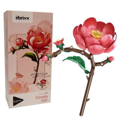 Klocki kwiatki Kamelia 63 elementy 128498