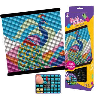 Koralikowy obraz Paw