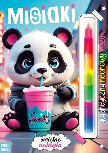 Misiaki. Gigantyczny neonowy mazak. Marker modułowy