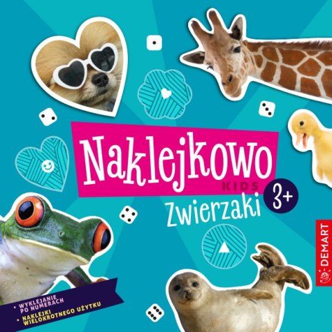 Naklejkowo Kids. Zwierzaki 3+