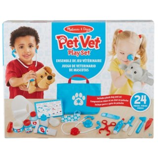 Zestaw Weterynarz z pluszowymi zwierzątkami i akcesoriami do leczenia Mellisa&Doug