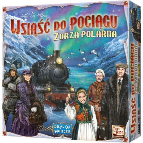 Gra Wsiąść do Pociągu Zorza polarna