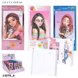 Kolorowanka mini Top Model z dźwiękiem w kształcie telefonu 1szt.mix 13576A