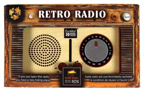 Łamigłówka Escape Box Retro Radio Secret poziom 2/4