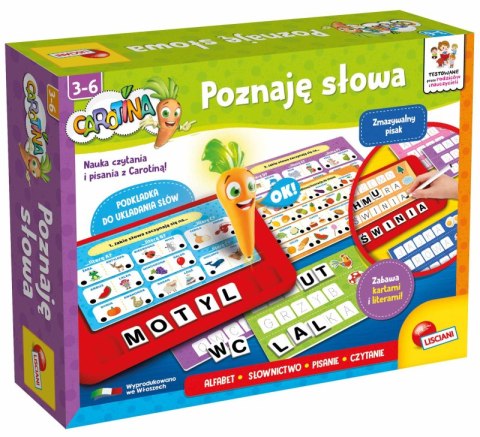 Lisciani Carotina Poznaję słowa 304-PL102327
