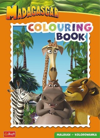 Madagaskar. Kolorowanka. Malbuch. Colouring book. Madagascar
