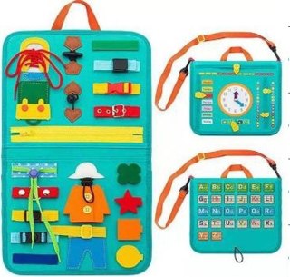 Tablica manipulacyjna z zegarem