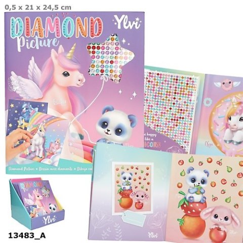 Zestaw kreatywny Diamond Picture Jednorożec Ylvi 13483A