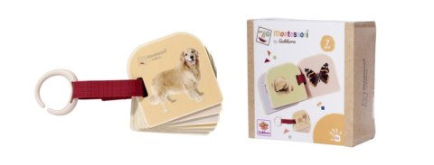 Książeczka z obrazkami Montessori Eichhorn