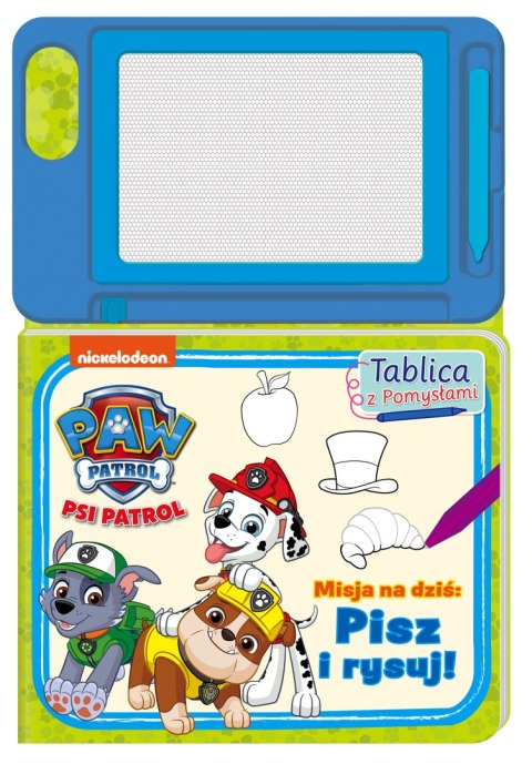 Misja na dziś Pisz i rysuj. Psi Patrol. Tablica z Pomysłami