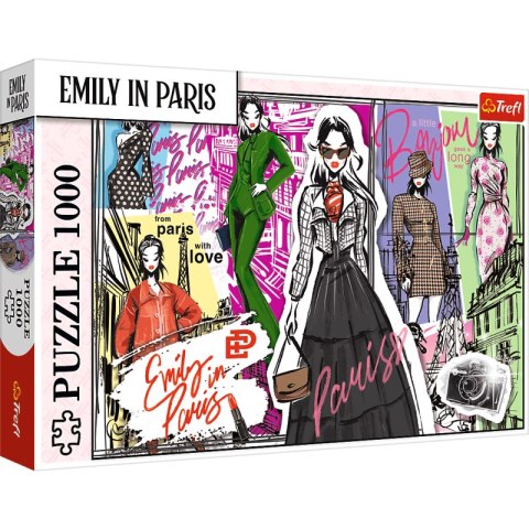 Puzzle 1000 Emily w Paryżu Modowe Inspiracje 10967
