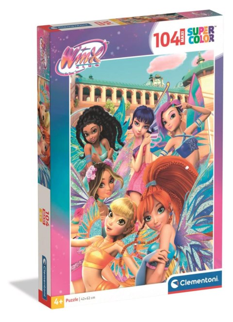 Puzzle 104 Maxi Super kolor Winx 23004