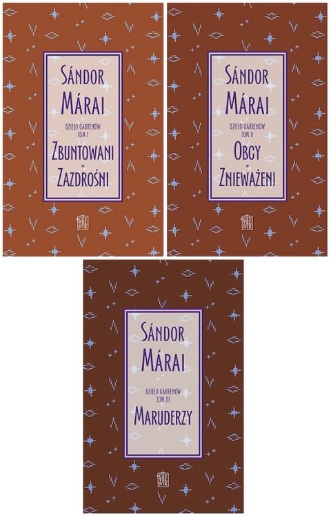 Pakiet Dzieło Garrenów. Tom 1-3: Zbuntowani. Zazdrośni / Obcy. Znieważeni / Maruderzy