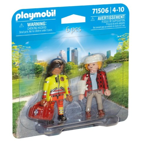 Playmobil DuoPack Sanitariusz z pacjentem 71506
