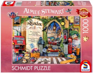 Puzzle 1000 PQ Aimee Stewart Wspomnienia z Londynu 113653