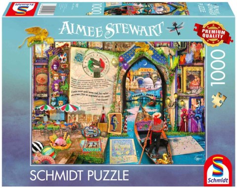 Puzzle 1000 PQ Aimee Stewart Wspomnienia z Wenecji 113650
