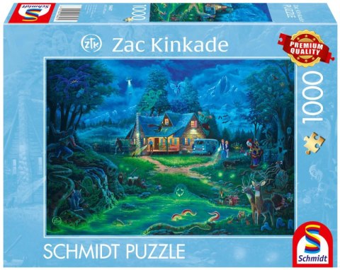Puzzle 1000 PQ Zac Kinkade Nawiedzony dom 113658