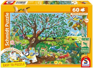Puzzle 60 PQ Zwierzęta w ogrodzie 113644