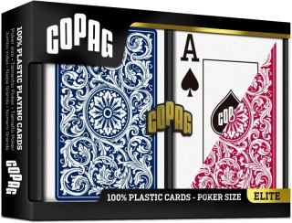 Karty do pokera Copag Elite Jumbo Face set 2x55