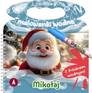 Mikołaj. Zadanka & malowanki wodne