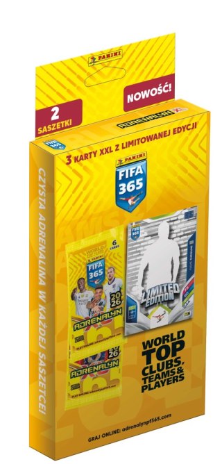 Panini Fifa 365 Adrenalyn XL 2026 blister XXL