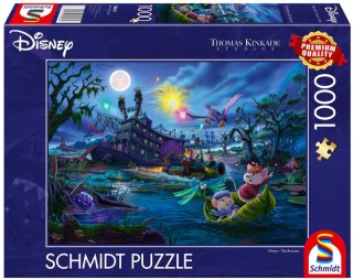 Puzzle 1000 PQ T.Kinkade Bernard i Bianka Disney 113671