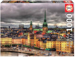 Puzzle 1000 Sztokholm Szwecja 109521