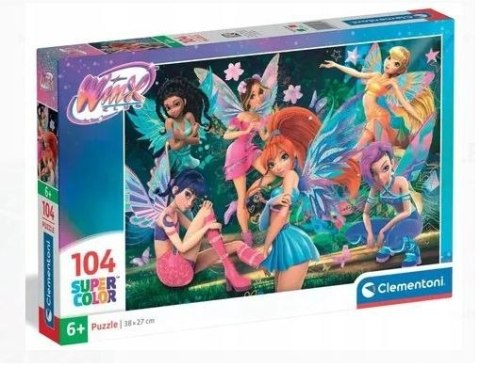 Puzzle 104 Super kolor Winx 25085