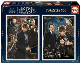 Puzzle 2x500 Fantastyczne Zwierzęta 111553
