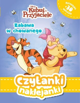 Zabawa w chowanego. Disney Kubuś i Przyjaciele. Czytanki naklejanki