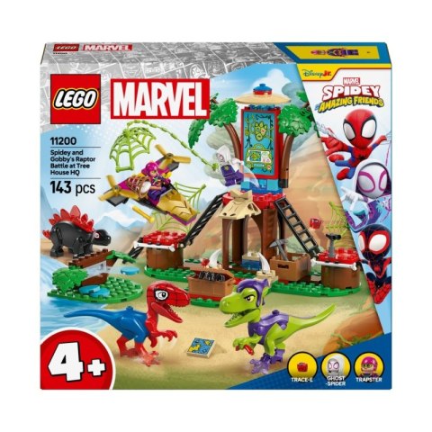 Lego Bitwa Spidey'ego i Gobby'ego przy domku na drzewie 11200