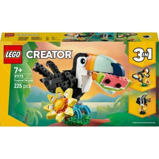 Lego Creator 3w1 Dzikie zwierzęta Tropikalny Tukan 31173