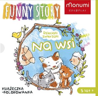 Książeczki harmonijki dzieciaki zwierzaki Na wsi