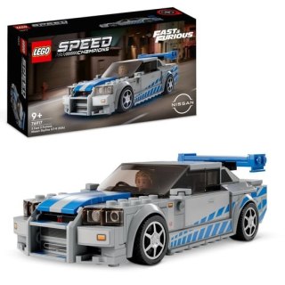 Lego Speed Champions Nissan Skyline GT-R R34 z filmu Za szybcy za wściekli 76917