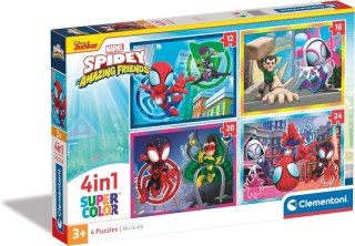 Puzzle 4w1 Super Kolor Spidey 21528
