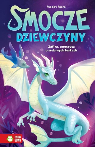Zafira, smoczyca o srebrnych łuskach. Smocze dziewczyny